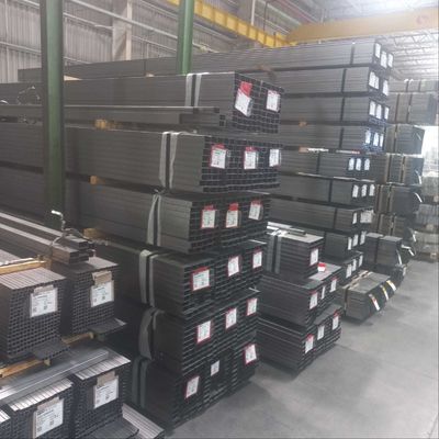 좋은 가격 SAE1060 60# ISO9001 인증을 받은 건설자재용 뜨거운 롤링 검은 직사각형 철강관 온라인으로