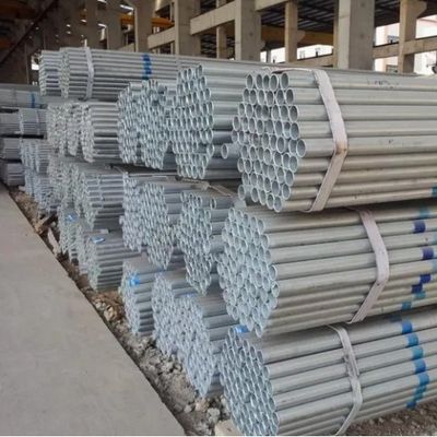 ASTM A53 Gr.B DN100 ERW 가스 전송용 열 담긴 철강 파이프
