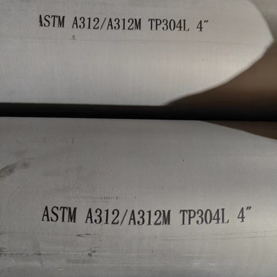 좋은 가격 ASTM TP304L Seamless Stainless Steel Pipe Acid-washed Matte Finish For Architectural Decoration 온라인으로