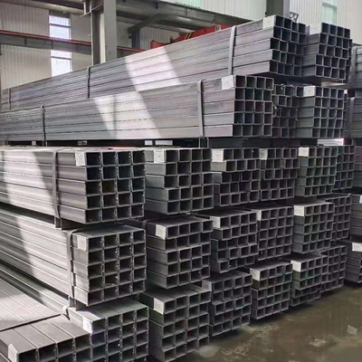 뜨거운 사각형 ASTM 179는 검은 철골 전기 저항 용접법 철골 구조용 관 40*60을 회전시켰습니다
