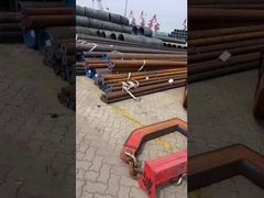 ASTM A106B 탄소강 이음매 없는 강관 대구경 재고 가변 길이 6-12m